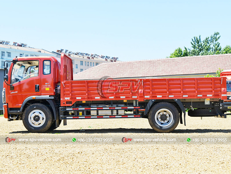 Howo Cargo Carrying Truck - Left Side